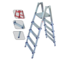 EM-614 ELIPS Ladder (Double Side), 4+4 Treads