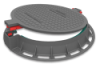 Circular Manhole Cover - Ductile Iron - ID 1035.ASd
